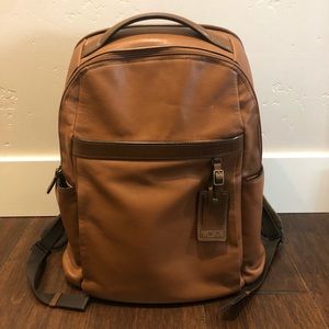 Tumi Leather Backpack